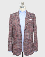 Load image into Gallery viewer, Ghost Blazer in Red/White/Blue Tweed
