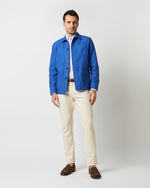 Load image into Gallery viewer, Chore Jacket in Cobalt Lightweight Canvas
