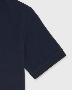 Court Polo in Navy Pima Pique