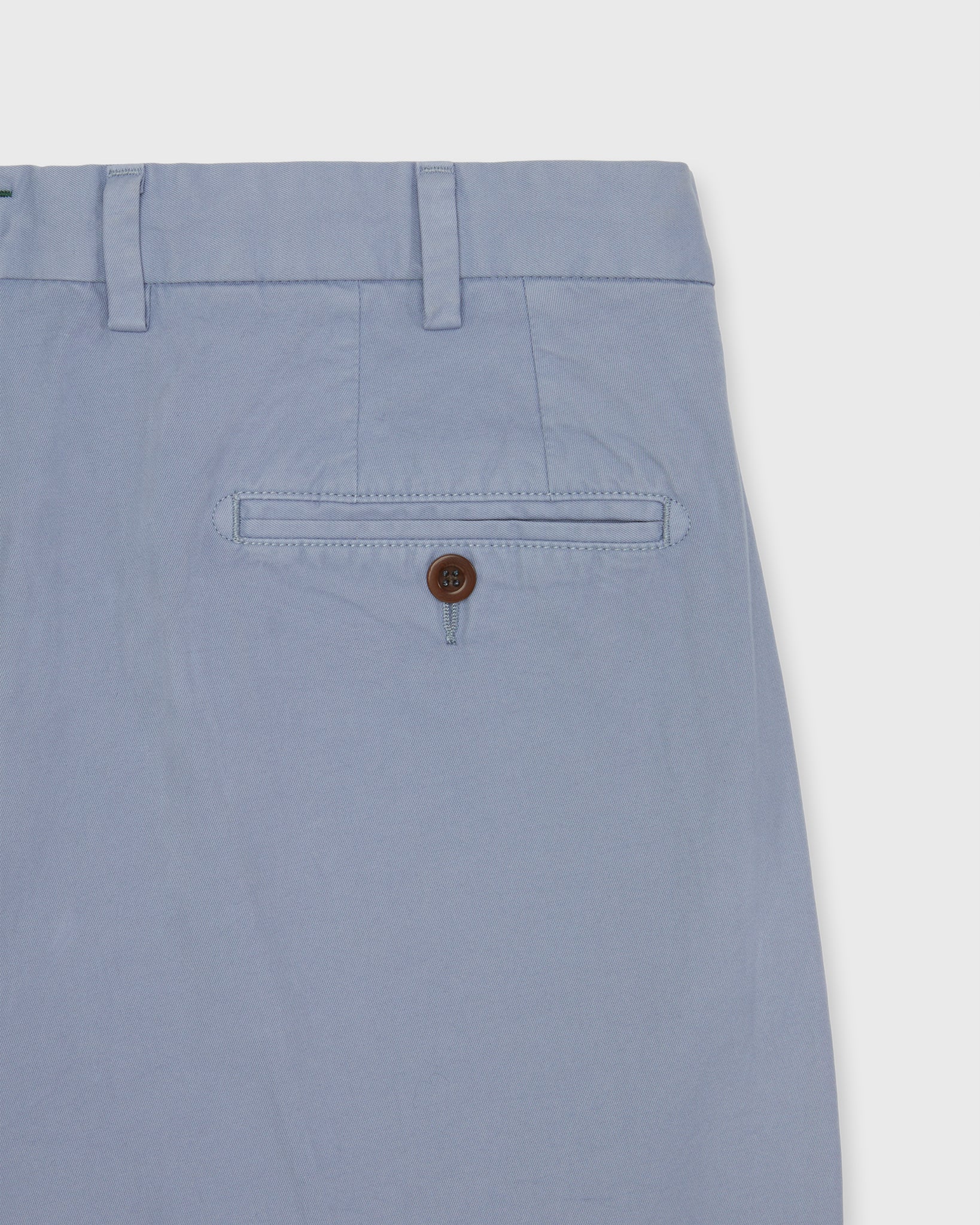 Garment-Dyed Sport Trouser in Dusty Blue AP Lightweight Twill