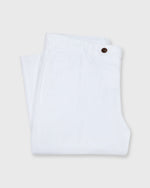 Load image into Gallery viewer, Garment-Dyed Sport Trouser in White Cotolino Twill
