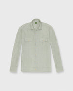 Load image into Gallery viewer, Band-Hem Work Shirt in Sage Linen
