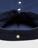 Load image into Gallery viewer, Short-Sleeved Button-Down Sport Shirt in Navy Oxford
