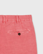 Load image into Gallery viewer, Garment-Dyed Sport Trouser in Coral Canapa Canvas
