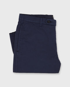 Garment-Dyed Sport Trouser in Navy Summer Poplin