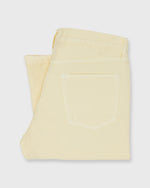 Load image into Gallery viewer, Slim Straight Jean in Pale Yellow Garment-Dyed Denim
