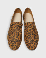 Load image into Gallery viewer, Summer Penny Loafer in Leopard Print Suede
