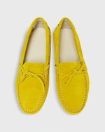 Load image into Gallery viewer, Driving Moccasin in Yellow Suede
