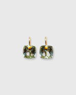 Load image into Gallery viewer, Small Summer Earrings in Green Quartz
