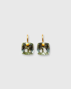 Small Summer Earrings in Green Quartz