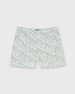 Load image into Gallery viewer, Button-Front Boxer Short in Green Indigo Berry Liberty Fabric

