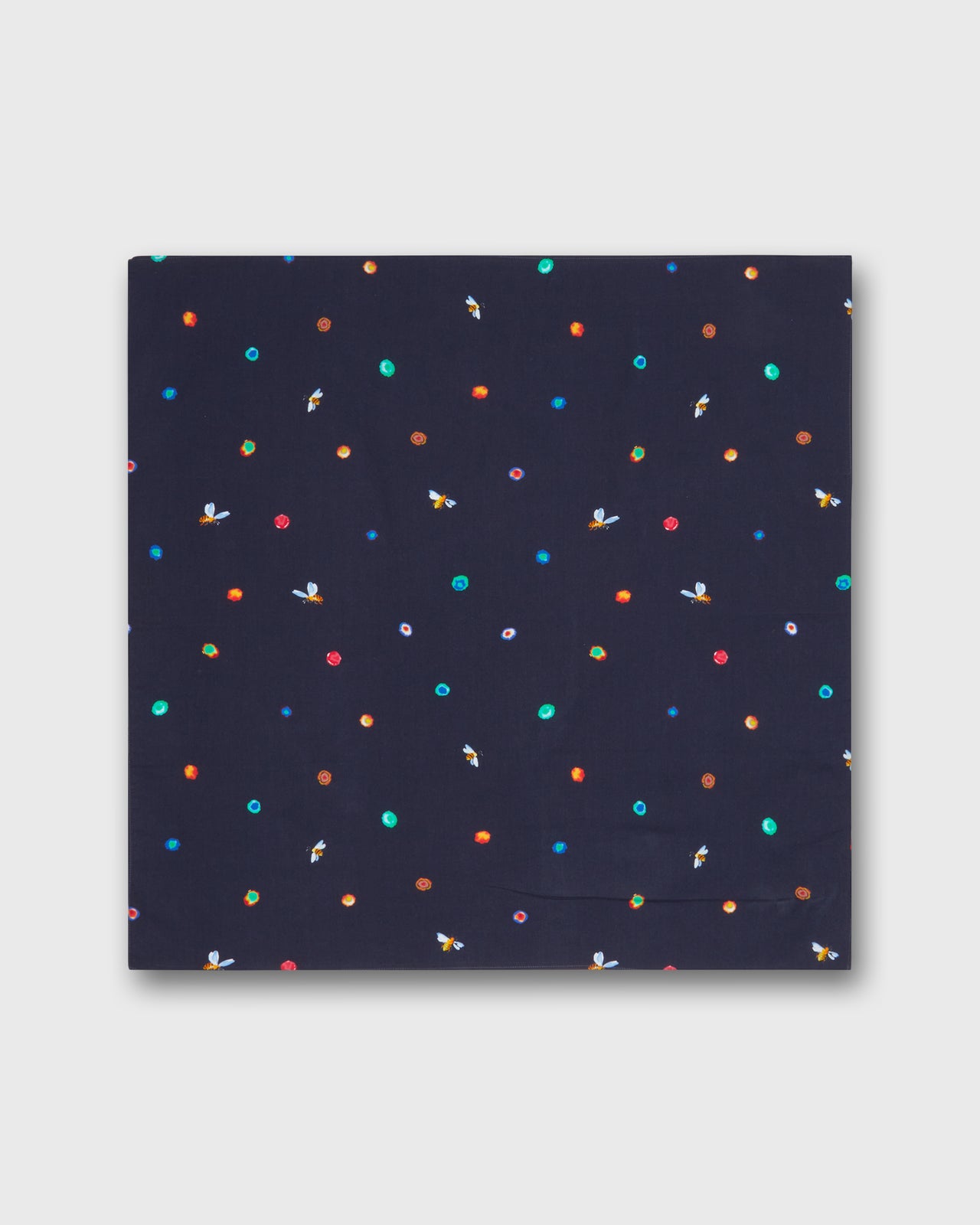 Bandana in Tie-Dye Dot & Bee Print