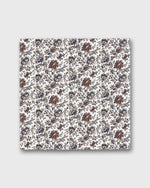 Load image into Gallery viewer, Bandana in White/Olive/Burgundy Christelle Liberty Fabric
