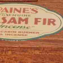 Large Cabin Burner in Balsam Fir Incense