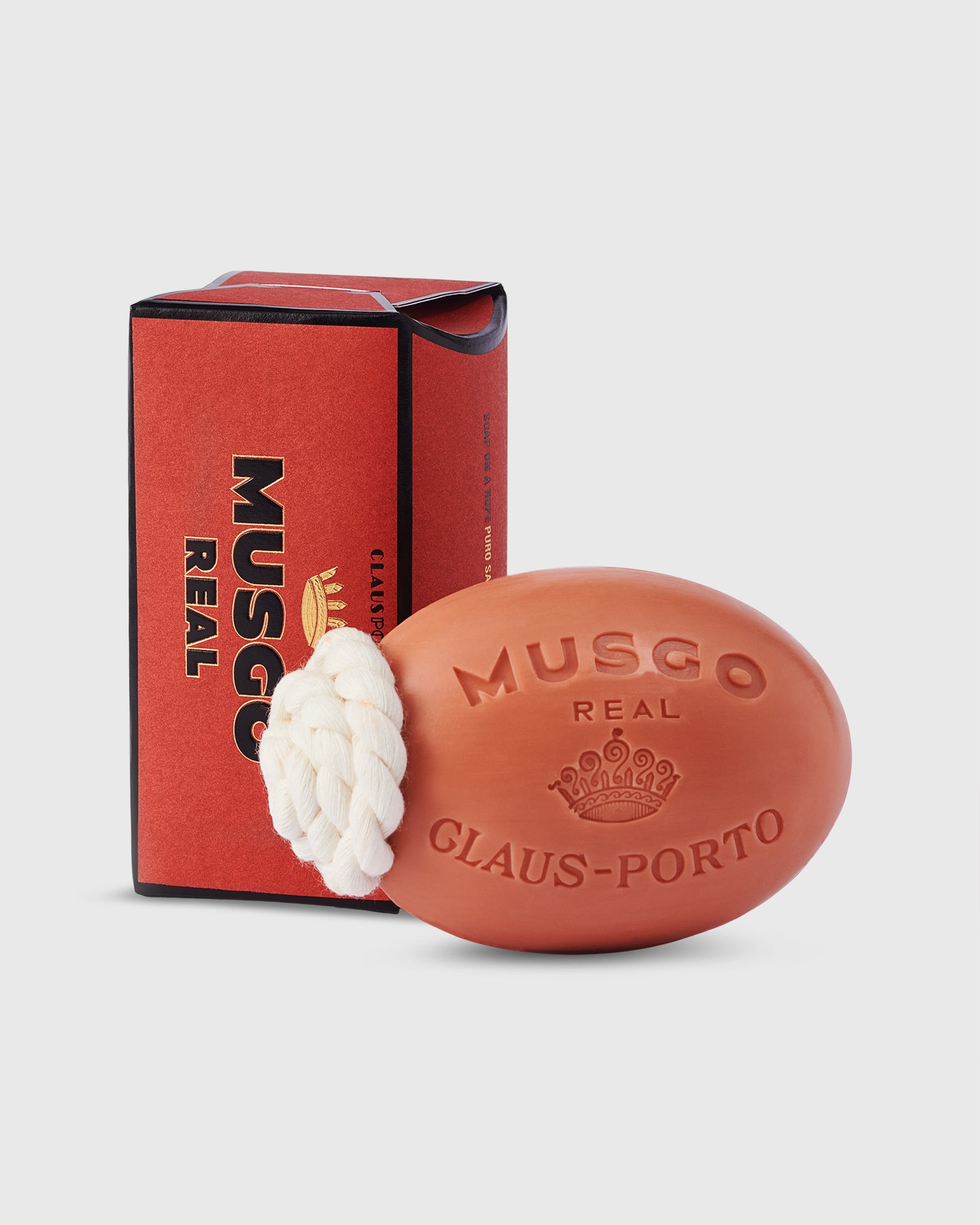 Musgo Real Soap On A Rope Orange Amber 6.7 oz