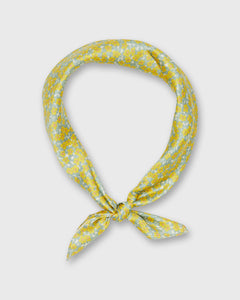 Anyway Scarf in Yellow Ffion Mair Liberty Fabric Silk