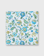 Load image into Gallery viewer, Anyway Scarf in White/Blue/Green Multi Eva Belle Liberty Fabric
