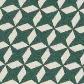 Silk Print Tie in Lake Green/Bone Mosaic