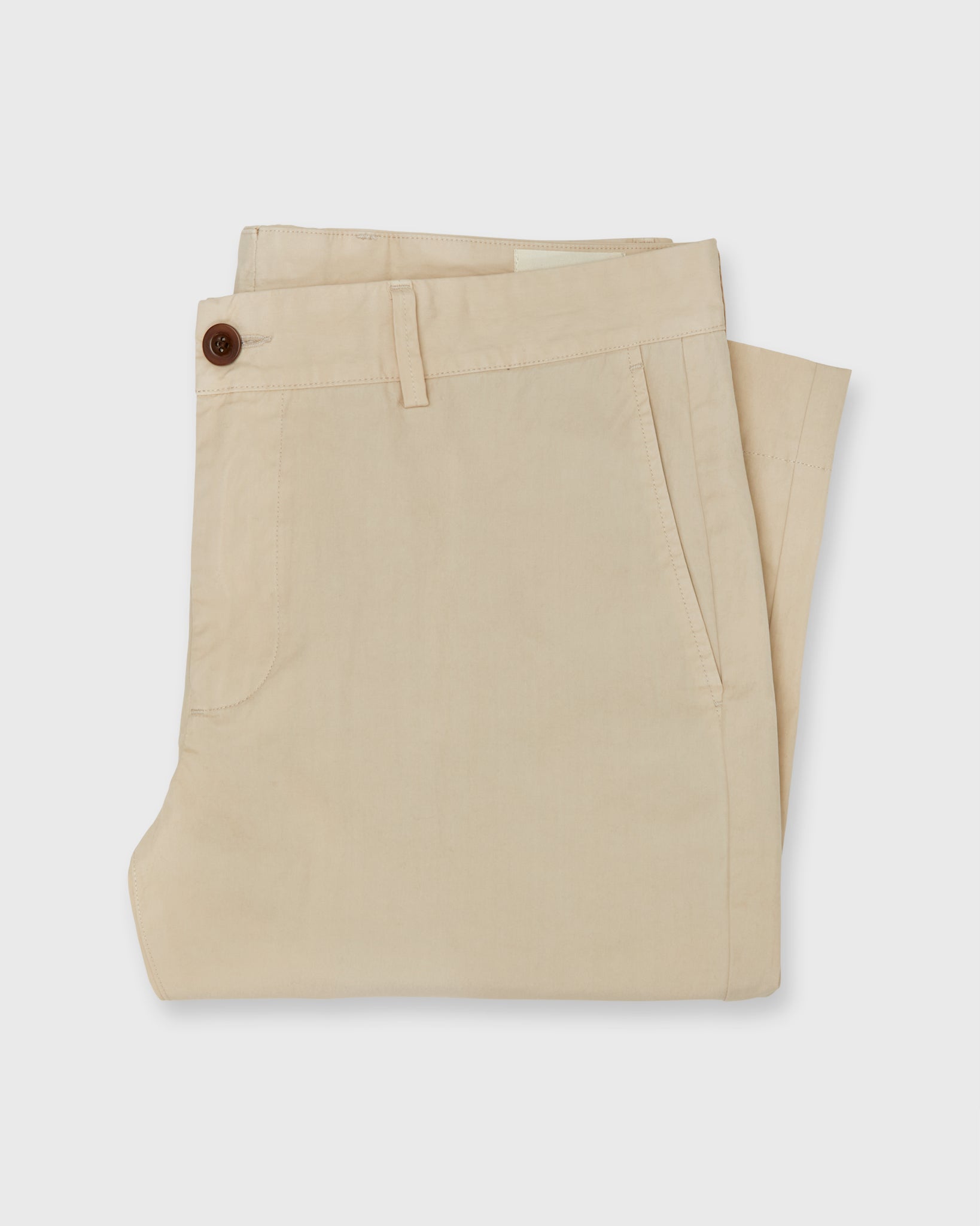 Field Zip Pant in Stone Poplin