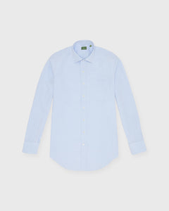 Otto Handmade Dress Shirt in Sky Sea Island Poplin