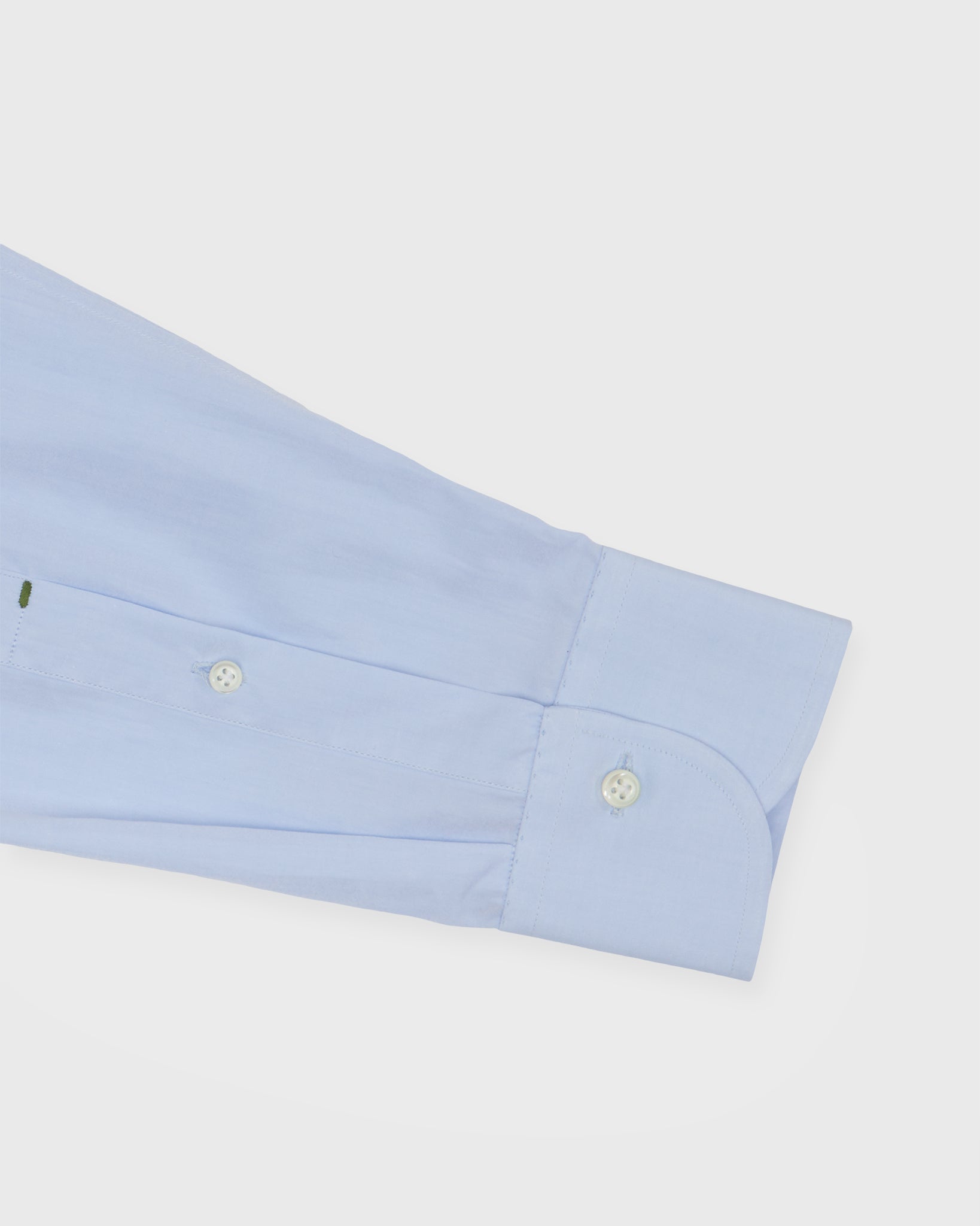 Otto Handmade Dress Shirt in Sky Sea Island Poplin