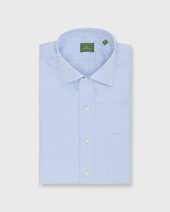 Otto Handmade Dress Shirt in Sky Sea Island Poplin