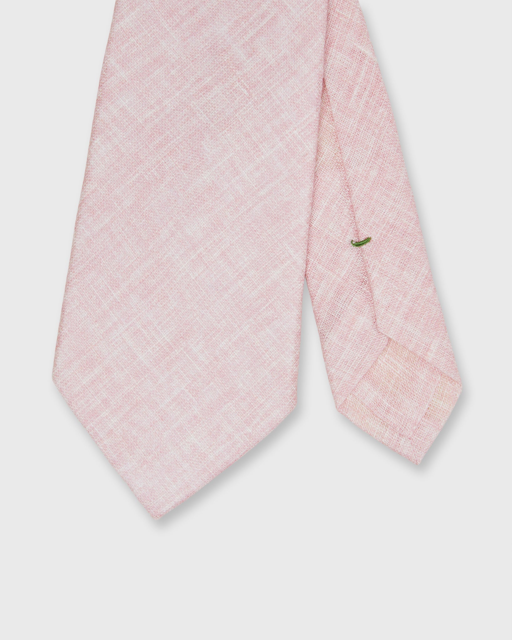 Linen Woven Tie in Pink