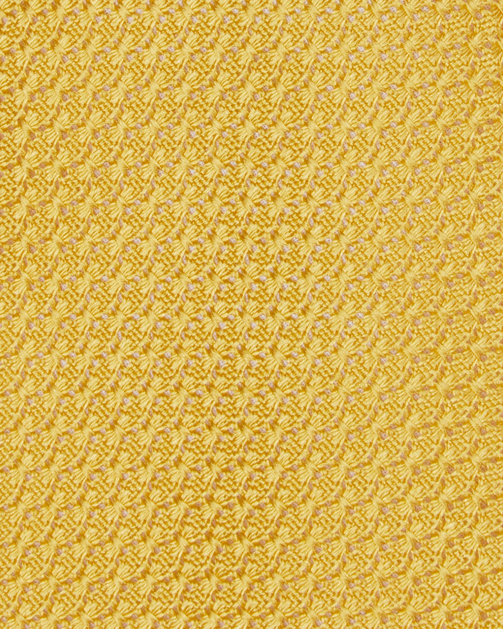 Silk Grosso Grenadine Tie in Gold
