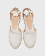 Load image into Gallery viewer, Extra Low Carina Espadrille in Ivory Canvas
