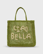 Load image into Gallery viewer, Large Ciao Bella Tote in Fern/Natural
