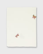 Load image into Gallery viewer, Butterflies Scarf in Ivory
