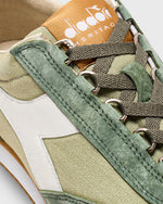 Load image into Gallery viewer, Equipe H Canvas Stone Wash Sneaker in Green Tea
