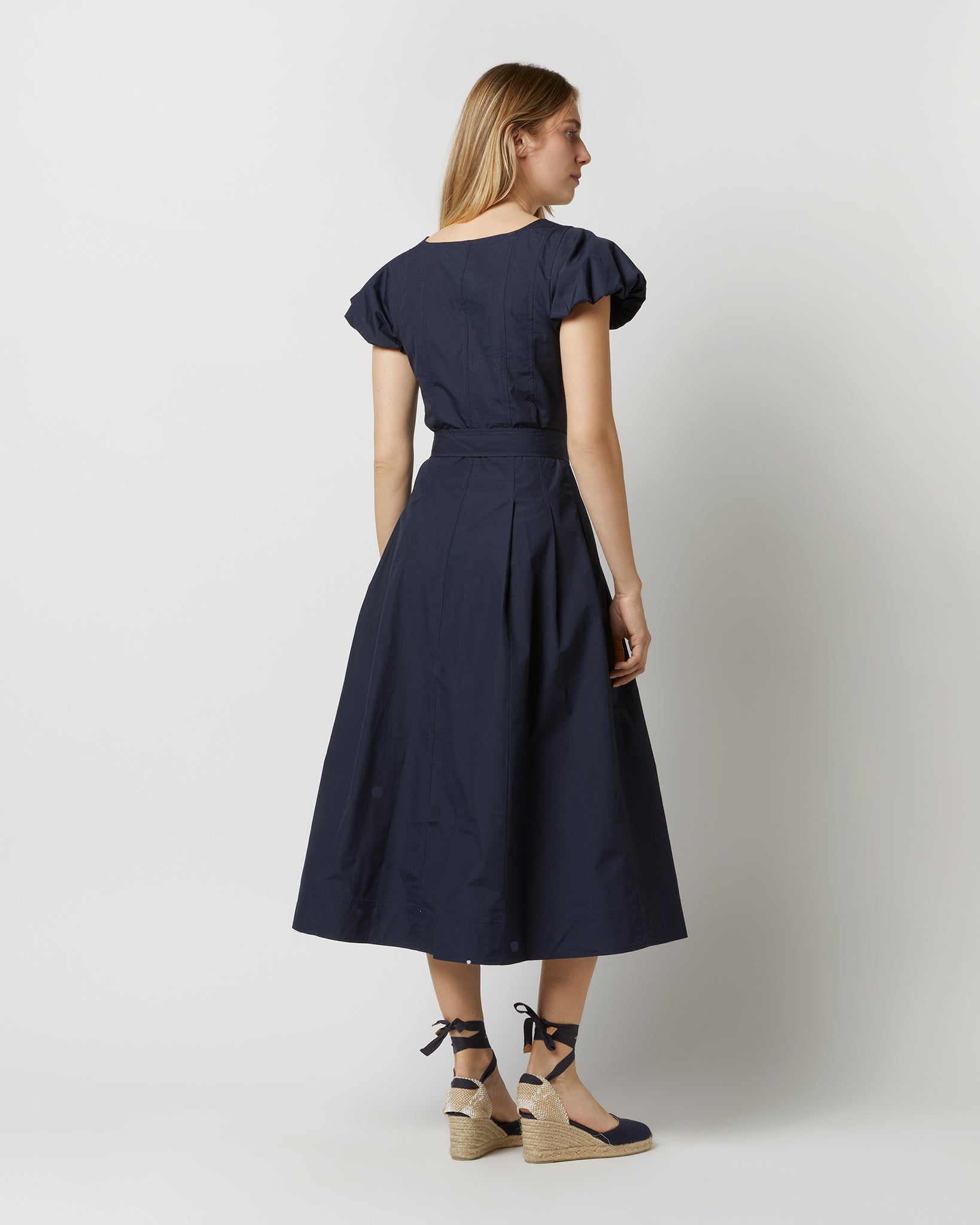 Rhea Dress in Midnight