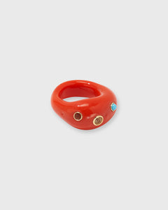 Monument Ring in Red Hot
