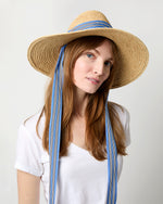 Load image into Gallery viewer, Transat Hat in Natural/Regatta

