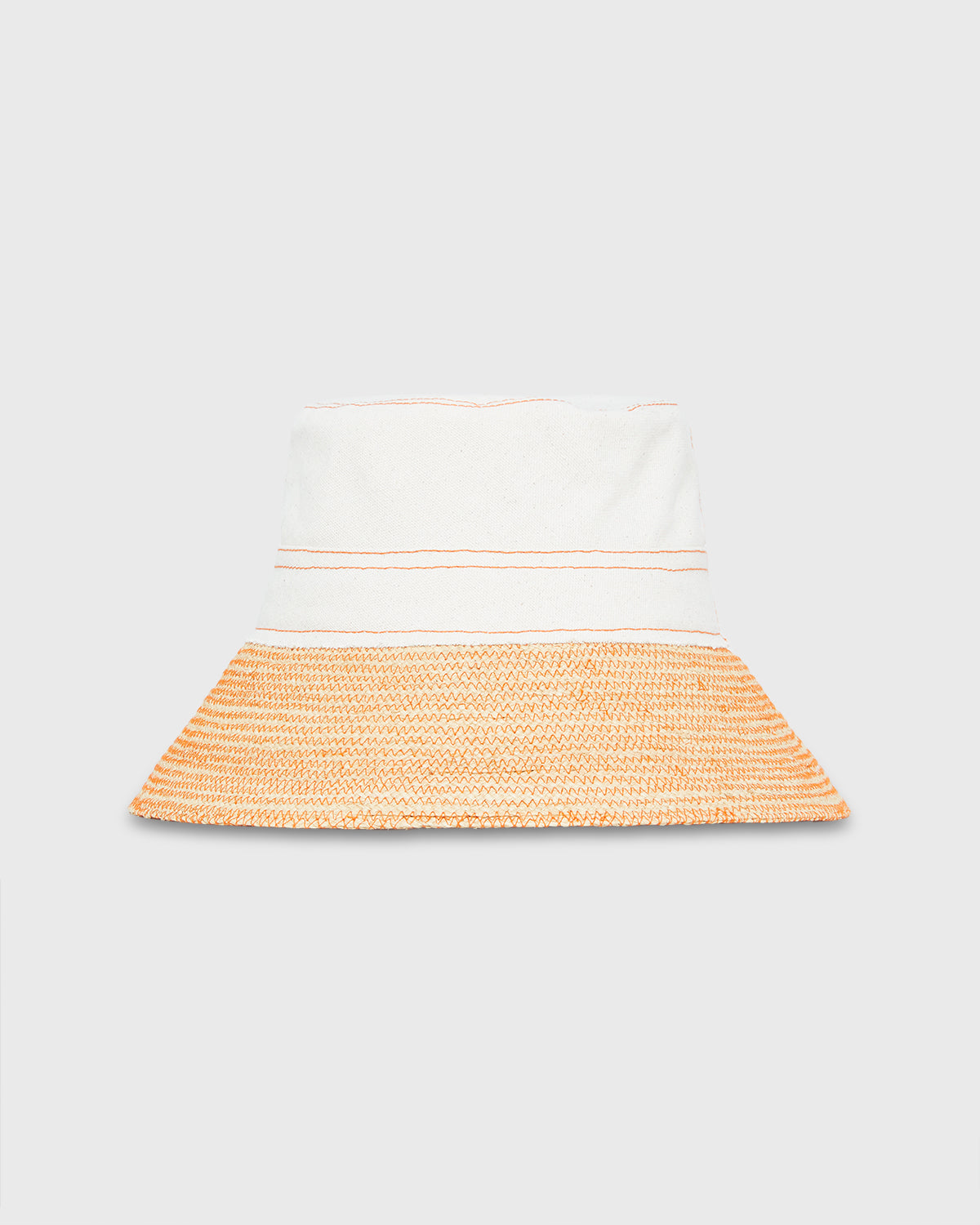 Bread Bag Hat in Orange