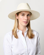 Load image into Gallery viewer, Luxe Vented Packable Hat in Bleach

