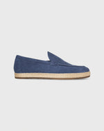 Load image into Gallery viewer, Nazare Espadrille in Pacific Blue Suede
