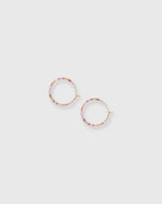 Load image into Gallery viewer, Ana Hoop Earrings in Orchid
