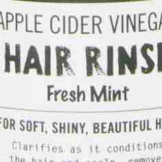 Apple Cider Vinegar Rinse Concentrate in Fresh Mint