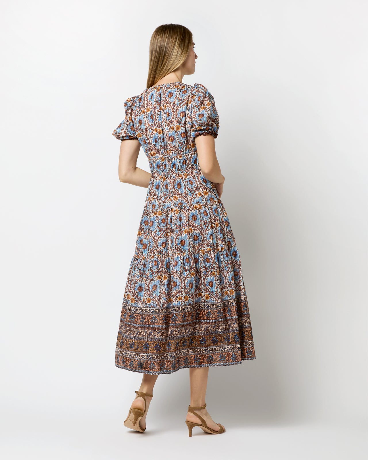 Ilana Dress in Caspia | Shop Ann Mashburn