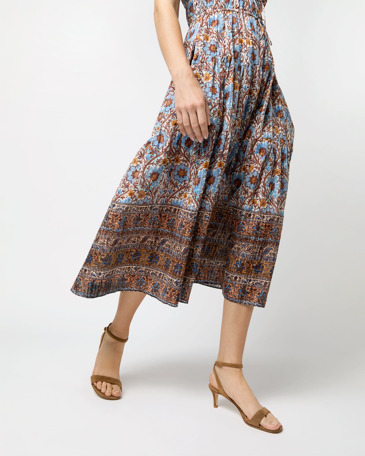 Ilana Dress in Caspia | Shop Ann Mashburn