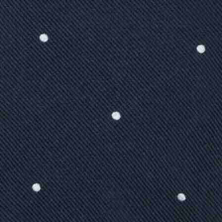 Silk Woven Tie in Navy/Ivory Dot