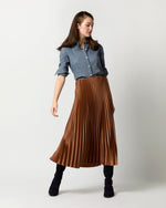 Load image into Gallery viewer, Isabelle Skirt in Bronze Charmeuse
