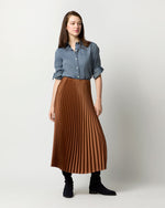 Load image into Gallery viewer, Isabelle Skirt in Bronze Charmeuse
