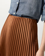 Load image into Gallery viewer, Isabelle Skirt in Bronze Charmeuse
