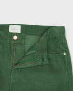 Load image into Gallery viewer, Slim Straight 5-Pocket Pant in Fern Garment-Dyed Corduroy
