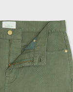 Load image into Gallery viewer, Slim Straight 5-Pocket Pant in Olive Bedford Cord
