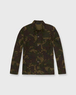 Load image into Gallery viewer, Military Jacket in Camo Dry Waxed Poplin
