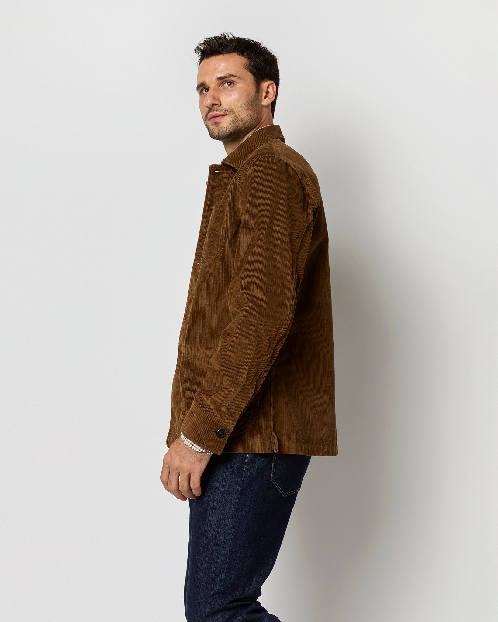 Chore Jacket in Acorn Corduroy